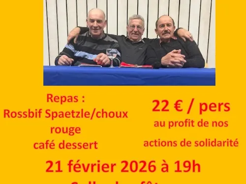 Soirée WETZ OWE : Soutien à nos Sapeurs-Pompiers 