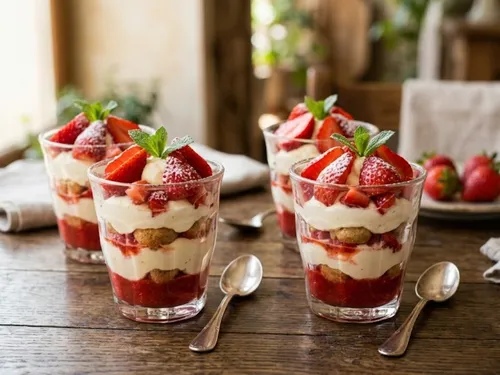 Tiramisu à la fraise