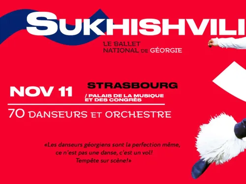 Le Ballet National de Géorgie débarque à Strasbourg !