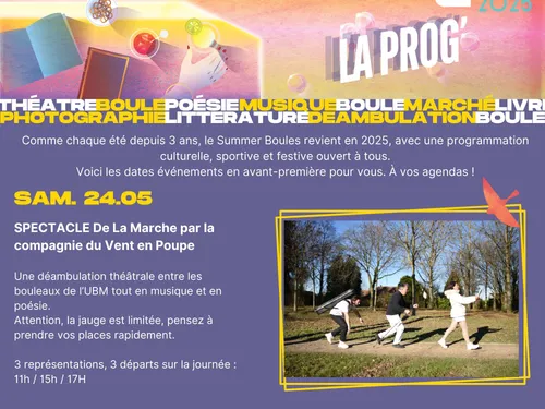 Spectacle De La Marche au Summer Boules 2025