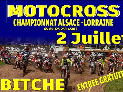 Championnat ALSACE LORRAINE Motocross bitche