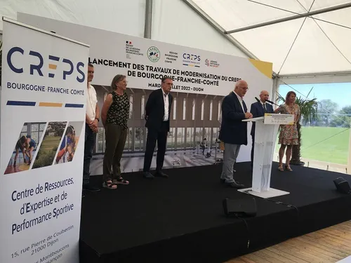 Le CREPS BFC reçoit le Label Grand INSEP ce mercredi