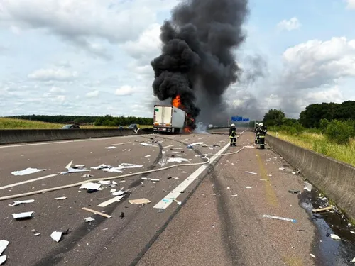 Grave accident sur l’A31 à Gevrey-Chambertin : un poids lourd en...