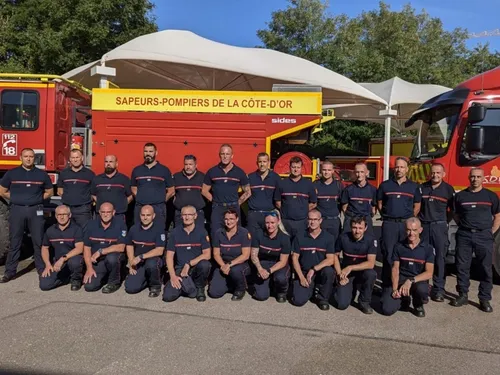 10 pompiers de Côte-d’Or partent en renfort dans le sud 
