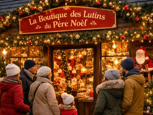Dernier jour pour passer à la Boutique des Lutins du Père Noël de...