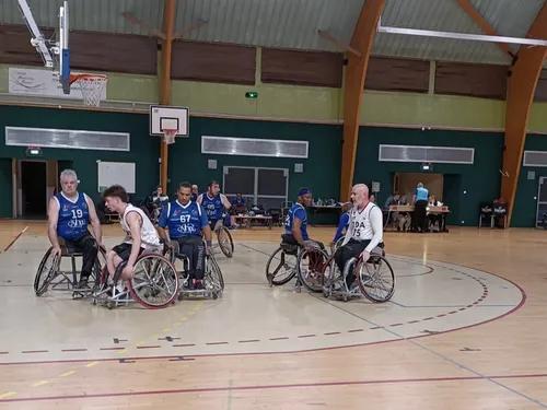 La JDA Dijon Basket Fauteuil arrache la victoire dans les derniers...