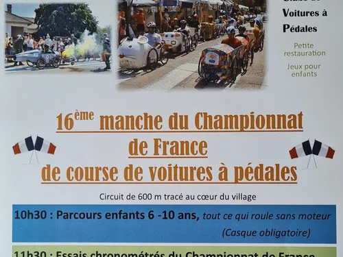 Une course de voitures à pédales organisée à Ouges