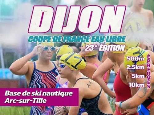 La Coupe de France de natation en eau libre revient à Arc-sur-Tille...
