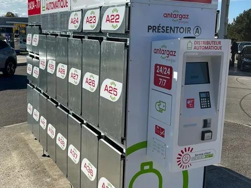 Un nouveau distributeur de bouteilles de gaz à Dijon 
