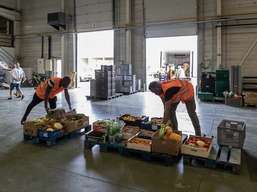 Une collecte avec la banque alimentaire au LIDL de Chenôve 