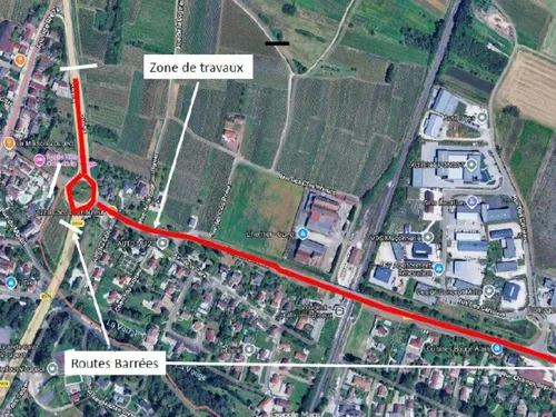 Travaux de nuit entre Vougeot et Gilly-lès-Cîteaux : circulation...
