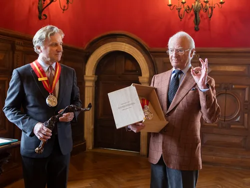 Le Roi de Suède est venu au Château du Clos de Vougeot 