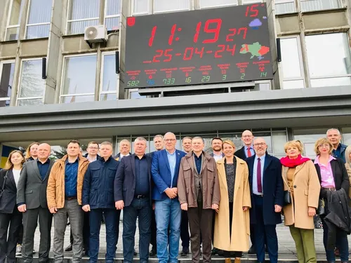 Une délégation Dijon – Métropole – Région s’est rendue en Ukraine