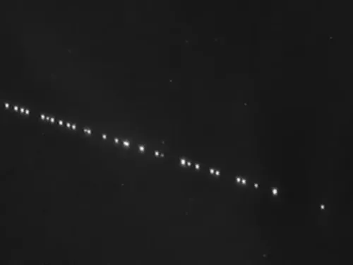 Qu’étaient les points lumineux aperçus dans le ciel côte-d’orien ?