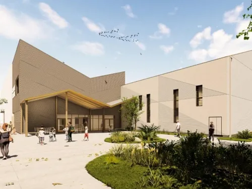 La construction du gymnase Arsenal est lancée