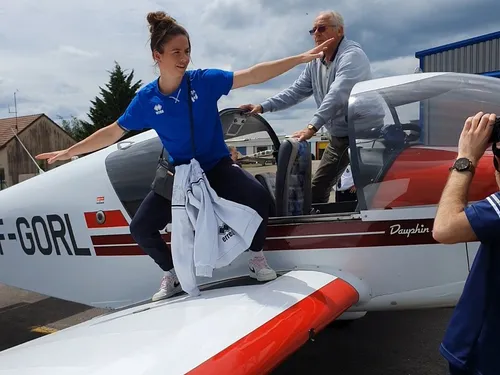 En vidéo : retour sur le baptême de l’air des handballeuses de la JDA