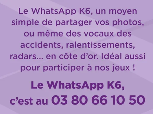 Trafic, jeux, événements… rejoignez-nous sur WhatsApp !