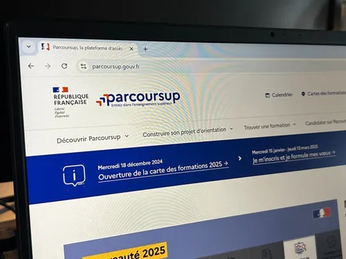 Les inscriptions Parcoursup sont ouvertes