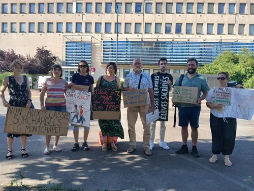 Les parents d’élèves du collège Montchapet toujours mobilisés 