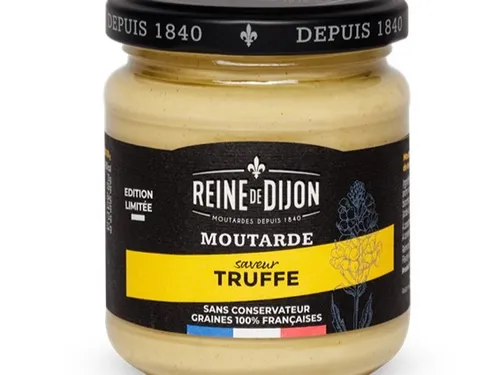 Reine de Dijon lance une moutarde à la truffe 