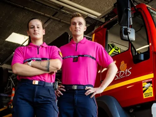 En octobre, les pompiers de Côte-d’Or seront vêtus de rose