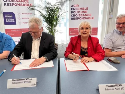 Une convention entre l’Apec BFC et le MEDEF face aux difficultés de...