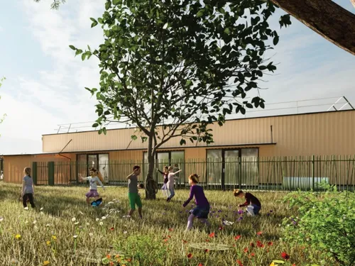 Une nouvelle crèche d’entreprises en construction à Longvic 