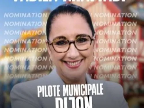 Fadila Khattabi désignée "pilote" pour Renaissance à Dijon