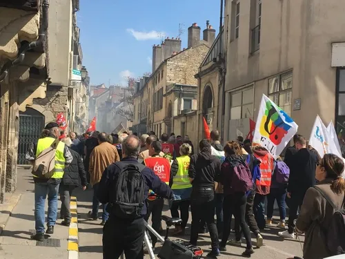 Où et quand aura lieu la manifestation du 1er mai à Dijon ?