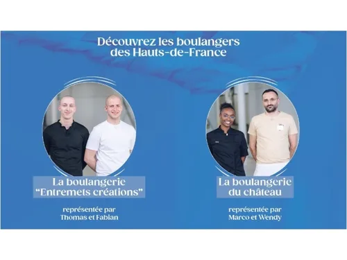 Deux binômes de boulangers des Hauts-de-France vont s'affronter sur M6