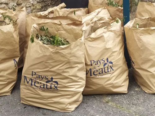 Une distribution de rattrapage dédiée aux sacs à déchets verts dans...