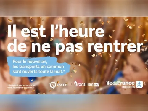 Île-de-France : les transports ouverts le 31 décembre prochain...
