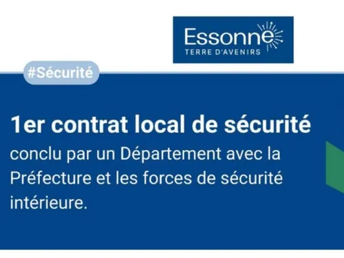 Contrat de sécurité intégrée en Essonne : une première en France