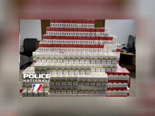 Beauvais : plus de 140 kilos de tabac de contrebande saisis dans un...