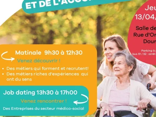 Les métiers du soin et de l'accompagnement sont à l'honneur ce...