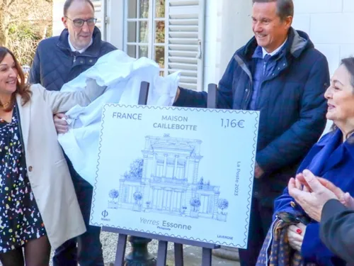 Yerres : la Maison Caillebotte sur un tout nouveau timbre en...