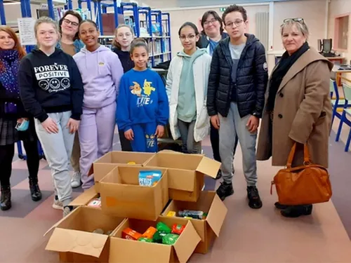 Les jeunes de Lucé ont agi pour la solidarité 
