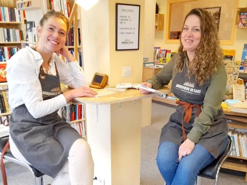 Dans une nouvelle librairie d'Amiens, vos dons aident à la...