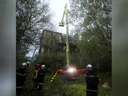 Le château de Maignelay-Montigny attaqué par les flammes
