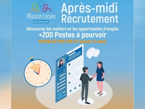 Un important événement pour l'emploi cette semaine à Dreux 