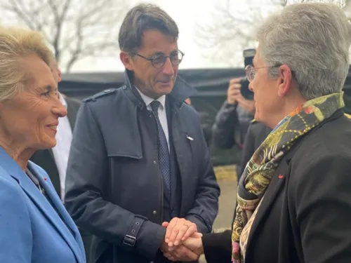 Geneviève Darrieussecq était présente dans l'Oise ce vendredi 5 mai 