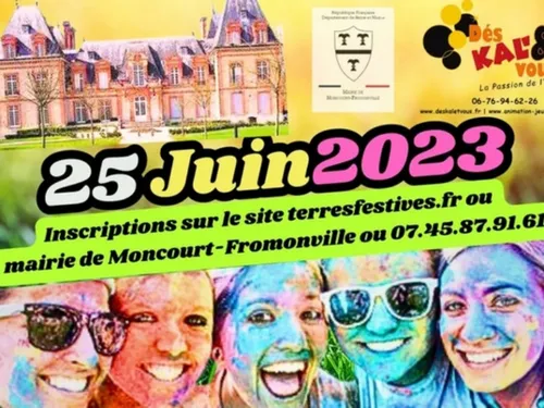 La première « Color Run » arrive au château de Moncourt-Fromonville 