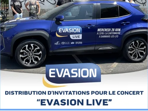 Il reste encore des places pour le concert Evasion du 28 juin à...
