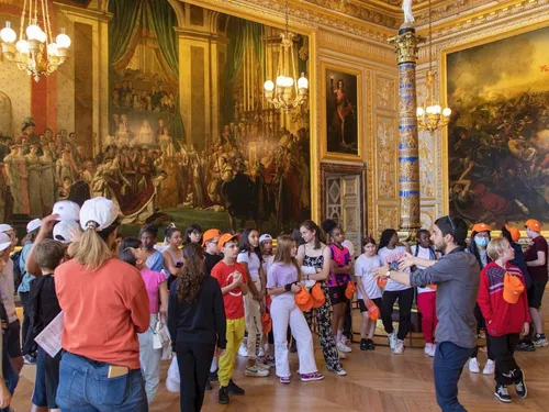 Près de 5.000 collégiens ont visité le château de Versailles