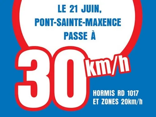 Il va falloir lever le pied dans Pont-Sainte-Maxence