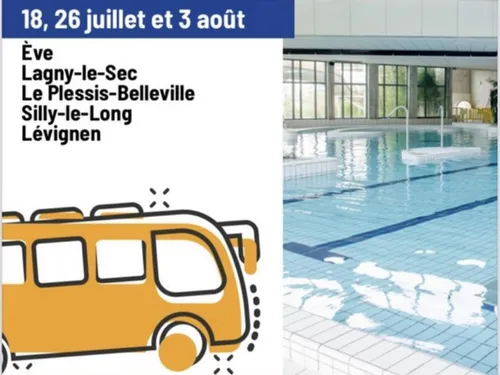 Un transport gratuit pour aller à la piscine de Crépy-en-Valois