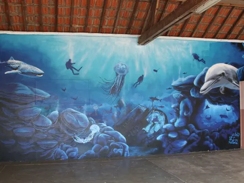 Une œuvre à couper le souffle vient de voir le jour dans un...