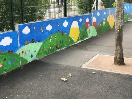 Une « fresque nature » enjolive désormais Noisiel