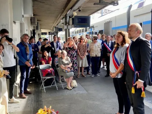Brétigny-sur-Orge a rendu hommage aux victimes de la catastrophe...