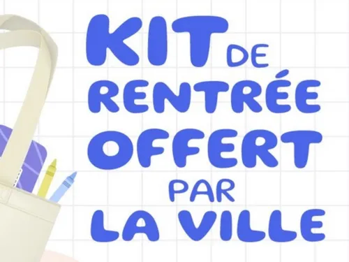 Un kit de rentrée offert à Lagny-sur-Marne